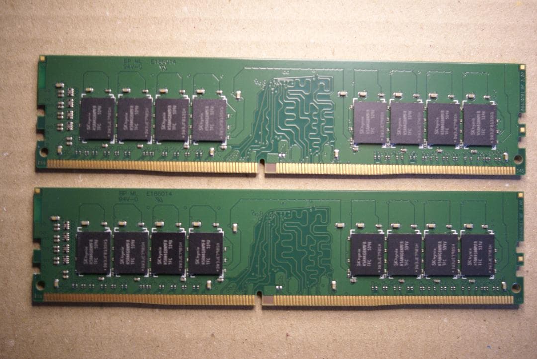 動検認済みADATAメモリ DDR4-2133 16GB(8GBx2)