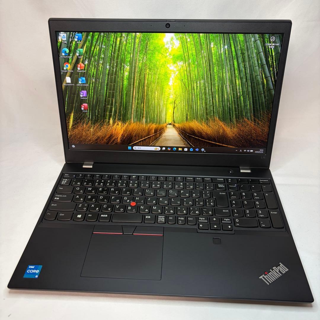 美品 ThinkPad L15 Gen2 第11世代 i5 15.6型 オフィス