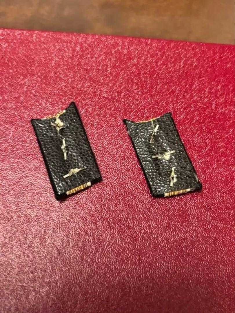 【アンティーク ・ミリタリー】帝国海軍 特務中尉の夏肩章と襟章セット