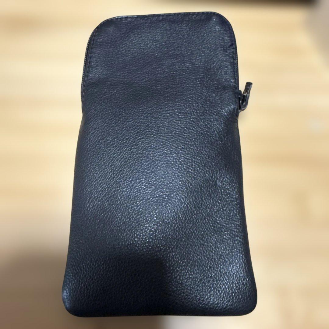 CHROME HEARTS クロムハーツ ダガージップ レザーアイウェアケース