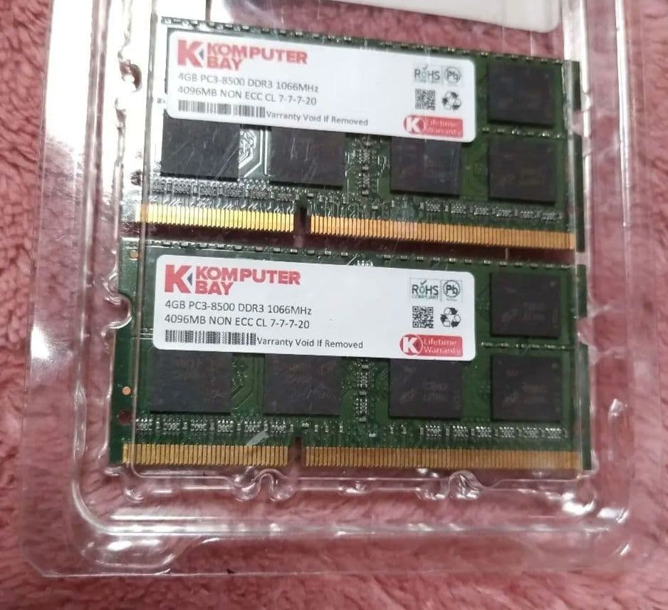 Komputerbay 8GB(4GB×2) DDR3 1066MHz