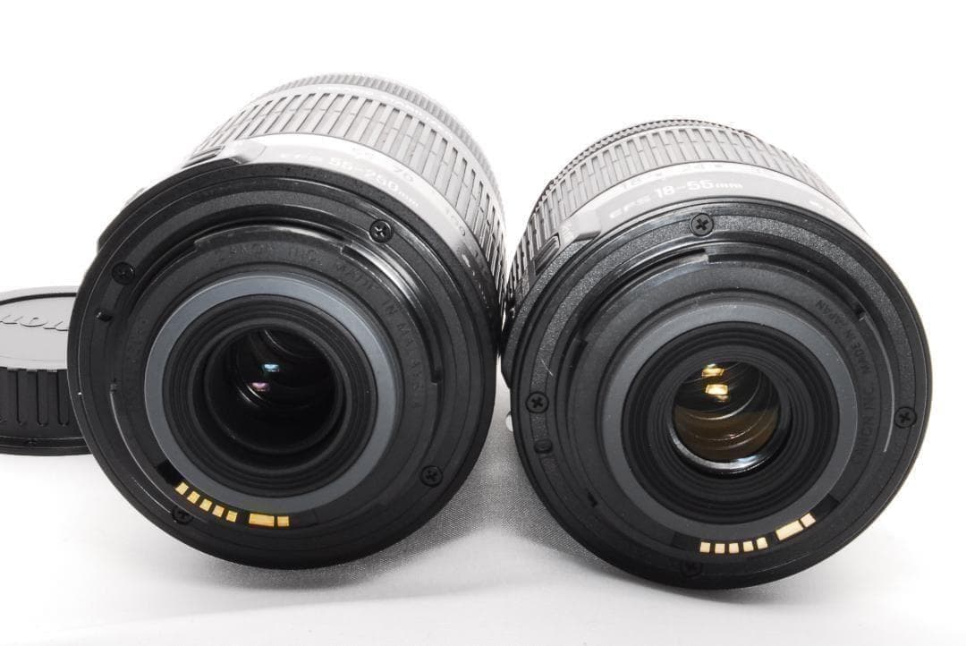 Canon Kiss X4 ダブルレンズ ショット121回 手振れ補正