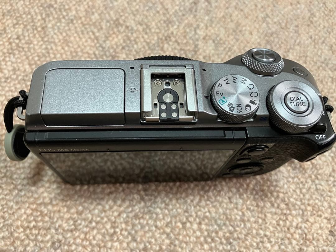 EOS M6 Mark II (シルバー) とレンズ4本 その他アクセサリー