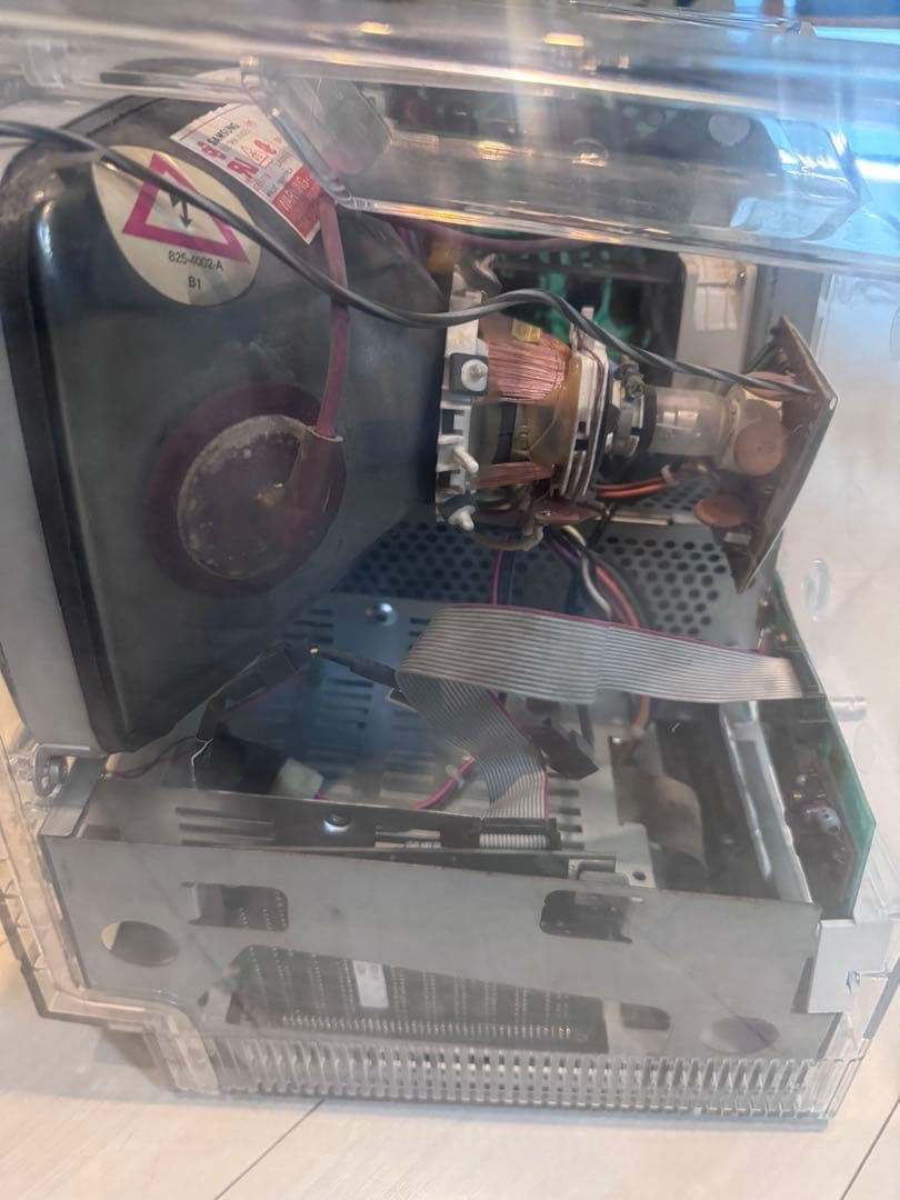 【極美品】Macintosh SE/30 クリアケース換装モデル