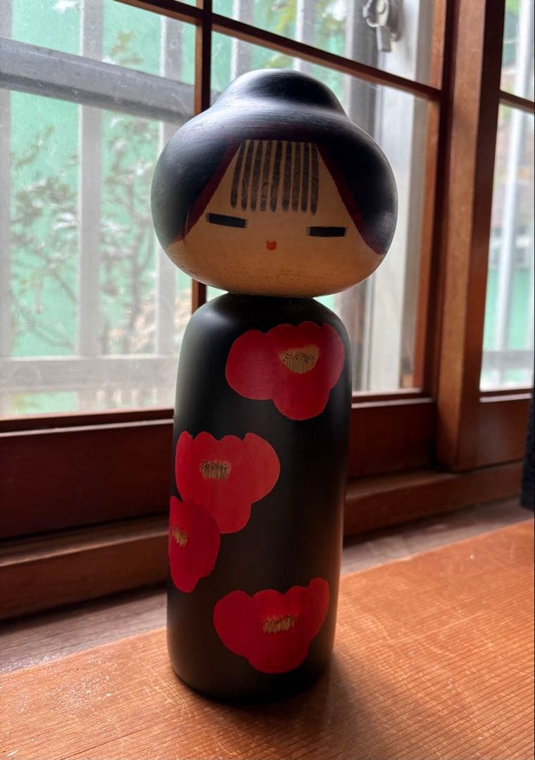 山椿　渡辺正雄作