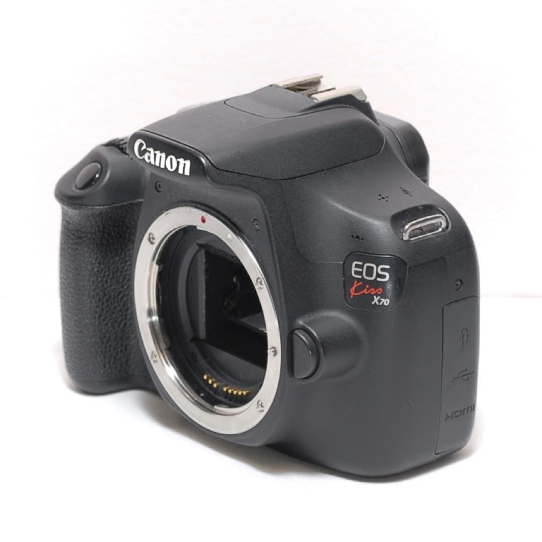少シャッター✨フルHDムービー機能✨Canon Kiss X70✨手振れ補正付き