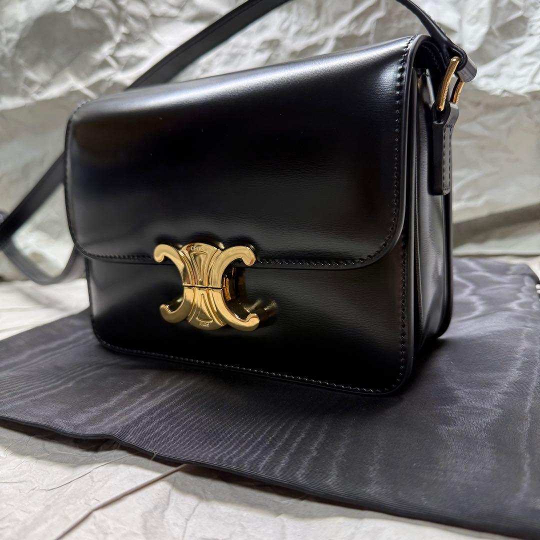 ✨️極美品✨️ブラック系ショルダーバッグ
