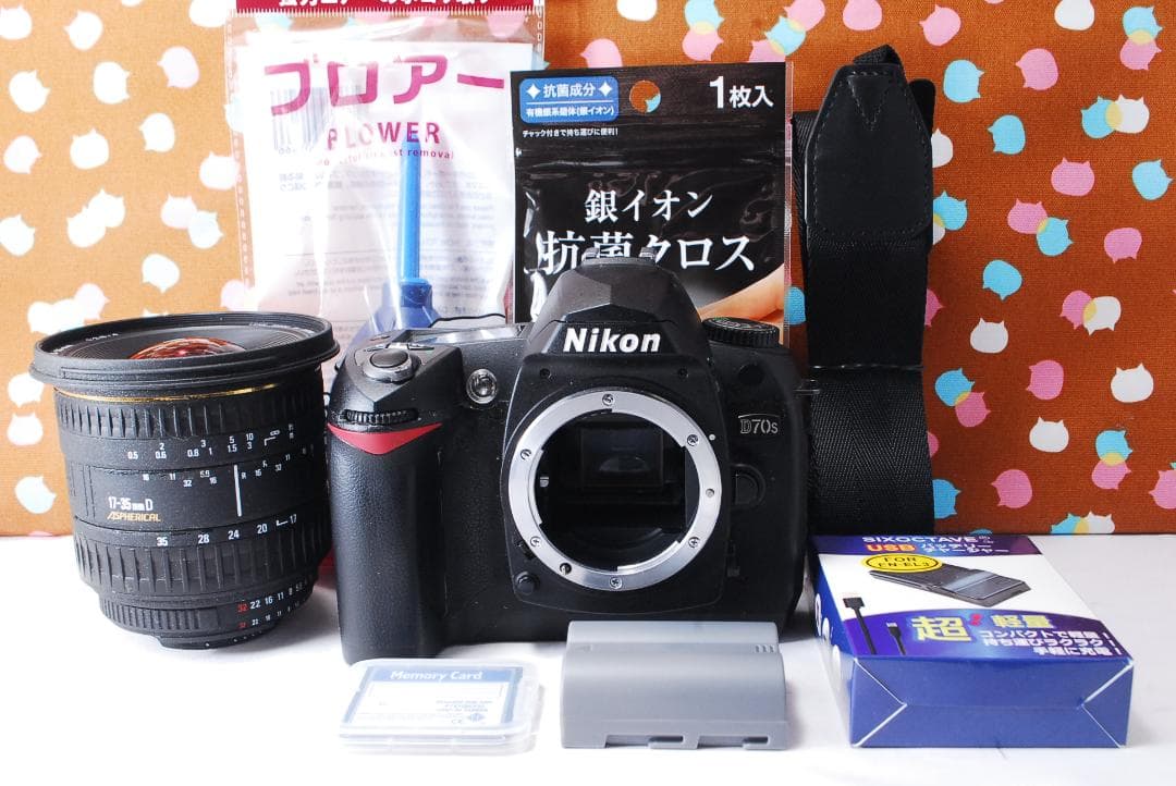 ✨初心者オススメ✨ショット数1820回✨Nikon D70s レンズセット