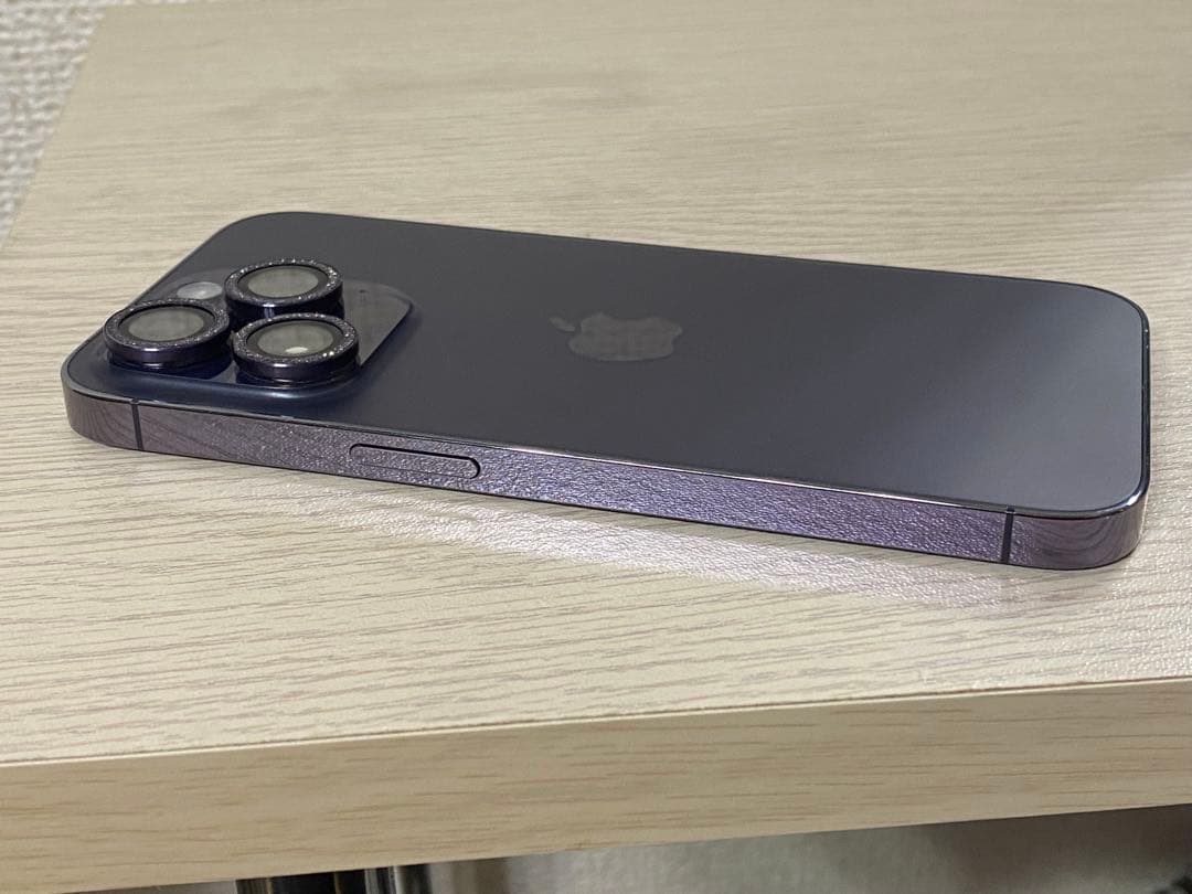 iPhone 14 Pro ディープパープル SIMフリー　ケース付き