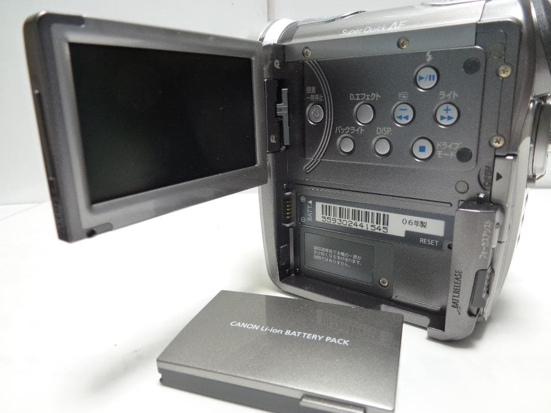 希少　動作品　キャノンビデオカメラ　iVIS HV10　Mini DV