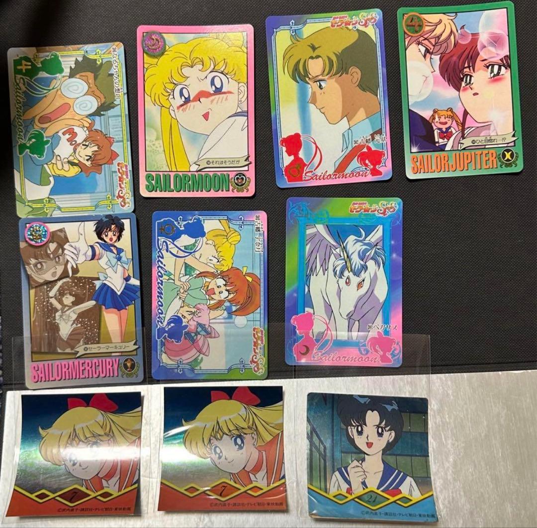 【激レア当時物美品】美少女戦士セーラームーンカード55枚セット