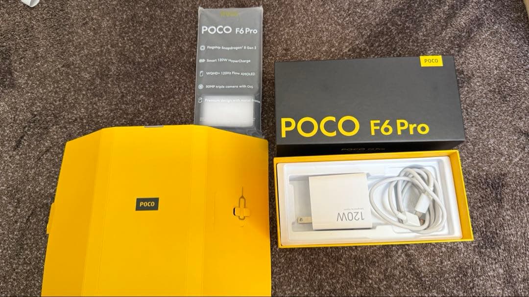 Xiaomi POCO F6pro 日本版　ブラック