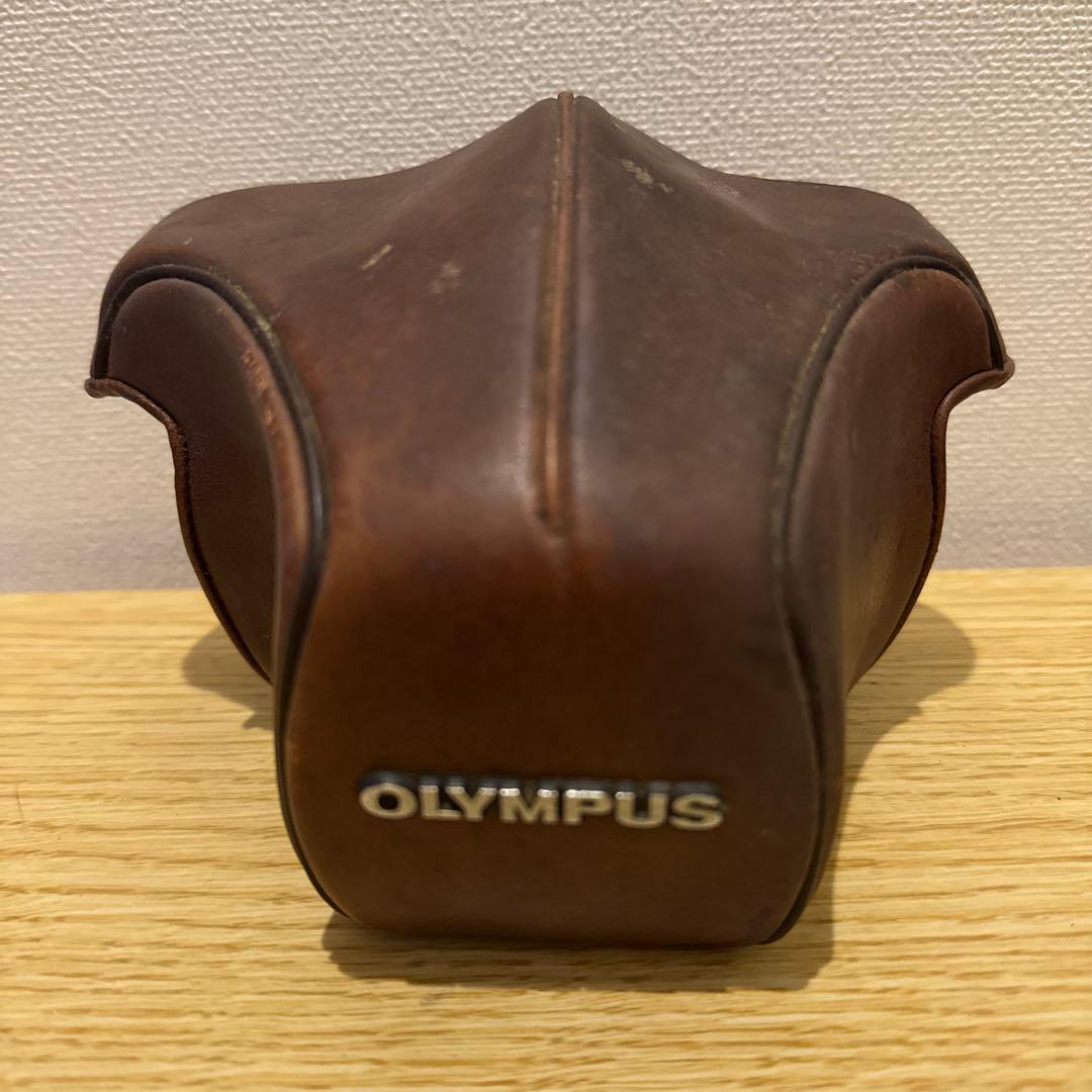 OLYMPUS OM-2フィルム一眼レフカメラ標準レンズ　レザーケース　取説有り