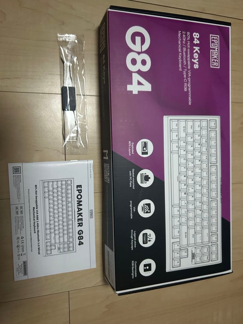 キーボード EPOMAKER G84 80%