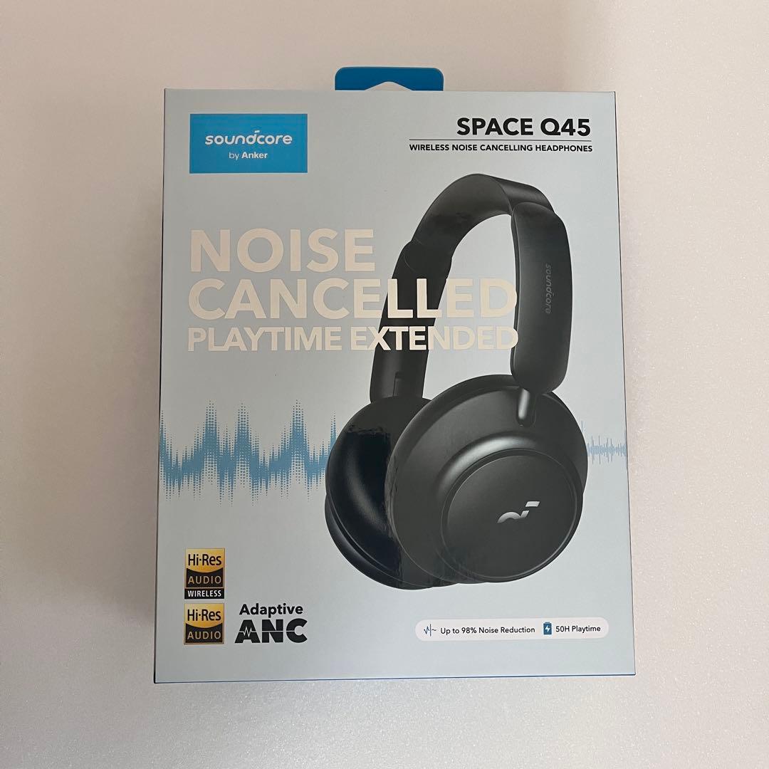 【美品】Anker Soundcore Space Q45 ブラック