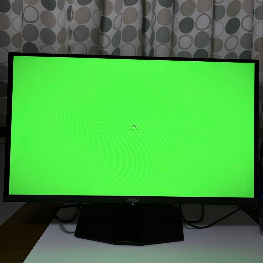 美品　MSI MPG271QRX QD-OLED モニター