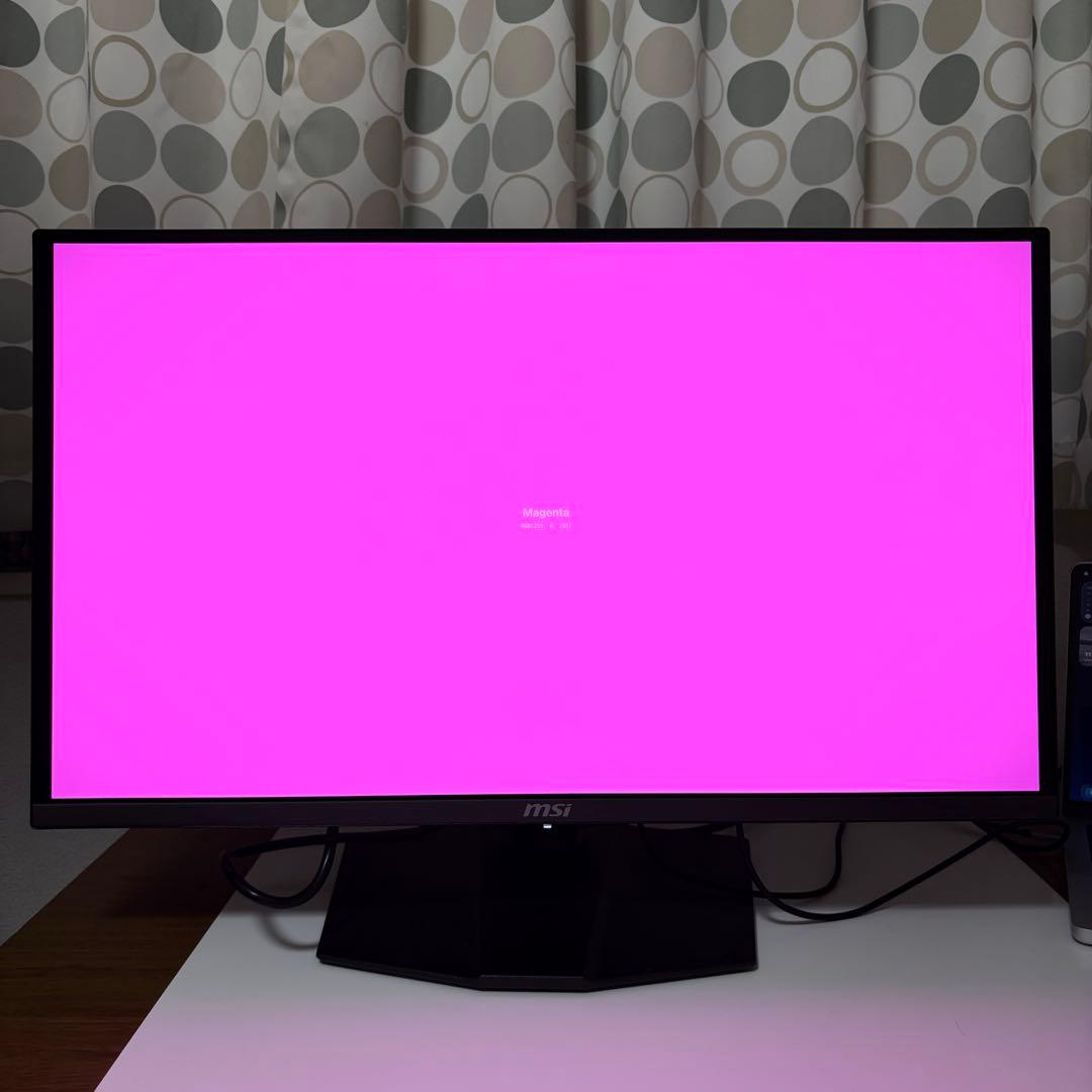 美品　MSI MPG271QRX QD-OLED モニター