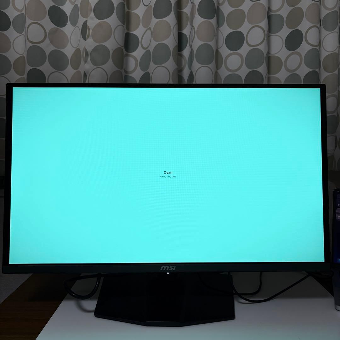 美品　MSI MPG271QRX QD-OLED モニター