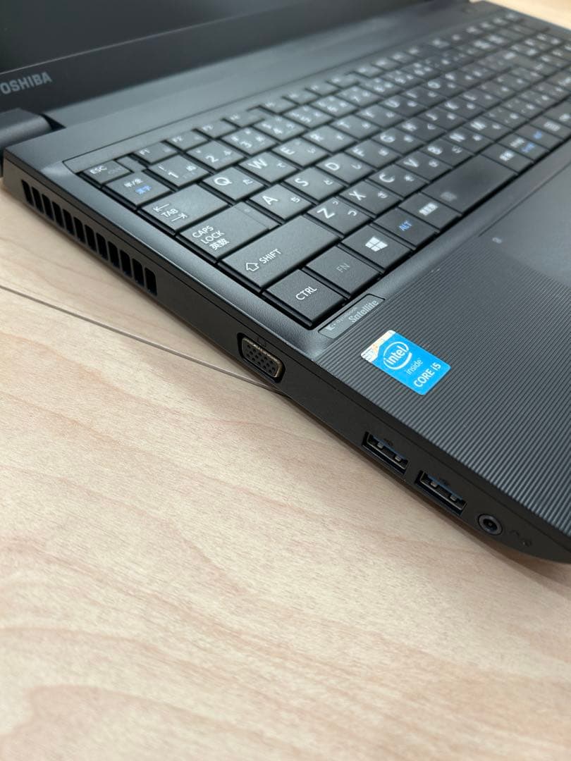 【中古品】15.6インチ　TOSHIBAノートパソコン