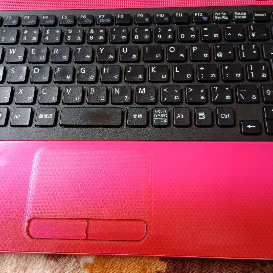 ジャンク品●SONY VAIO ノートパソコン PCG－71311N レッド●