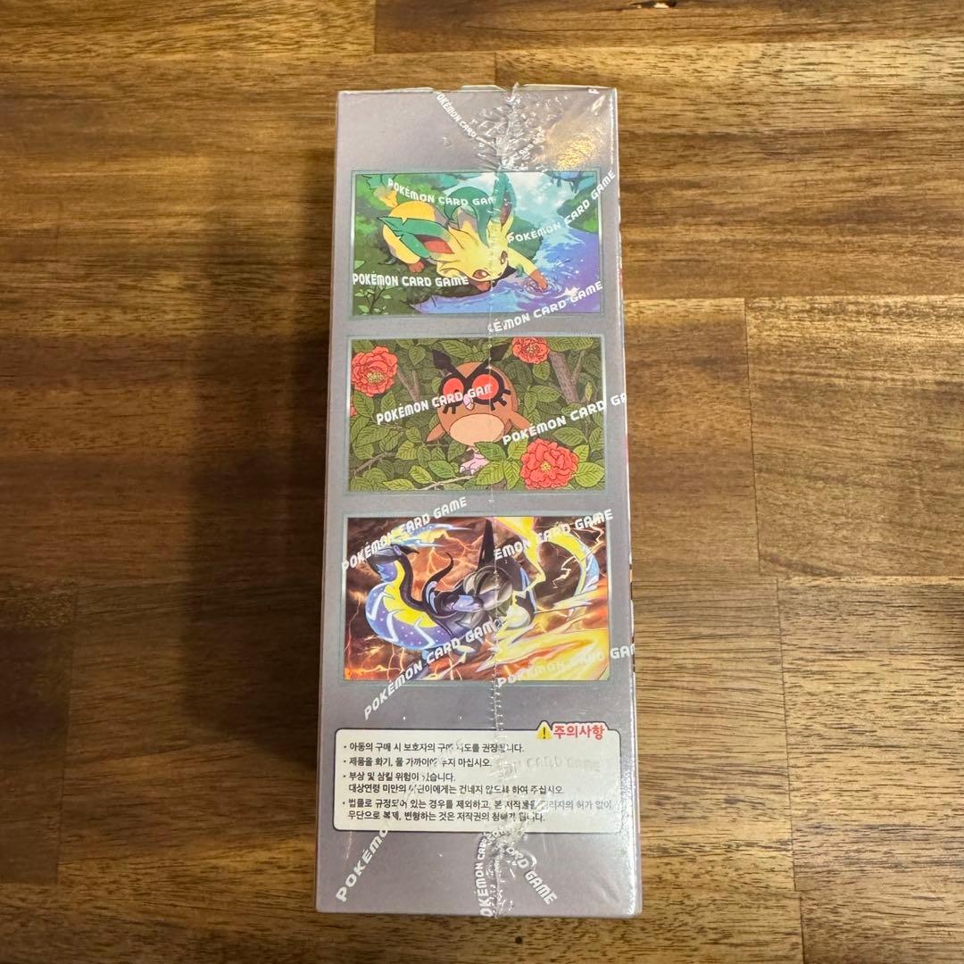 【シュリンク付き未開封】 テラスタルフェスex 韓国版 1BOX ポケモンカード