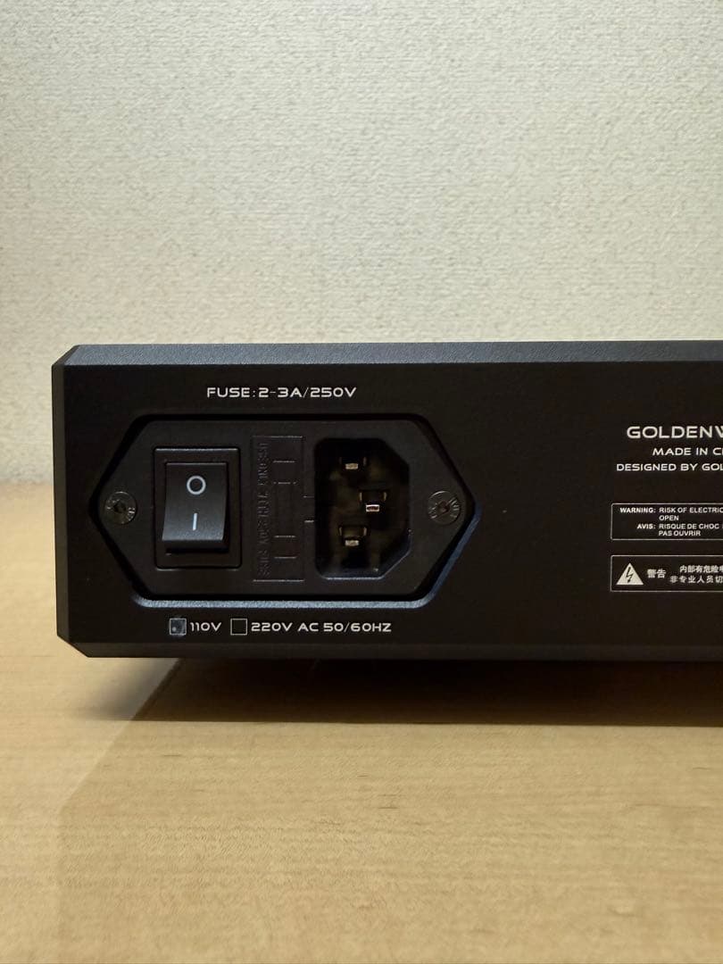 保証有 HIFIMAN GoldenWave PRELUDE ヘッドフォンアンプ