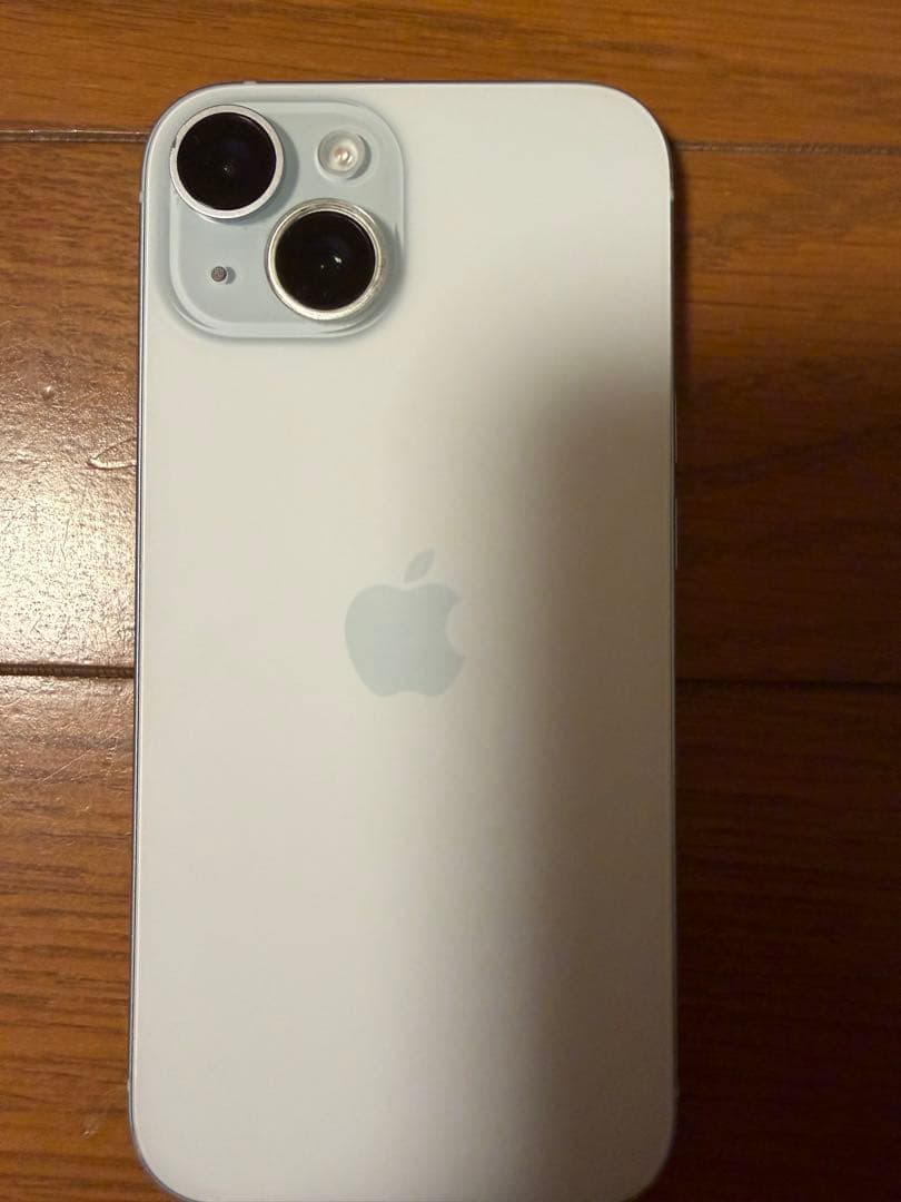 Apple iPhone 15 ブルー 128GB本体　箱　ケース付き
