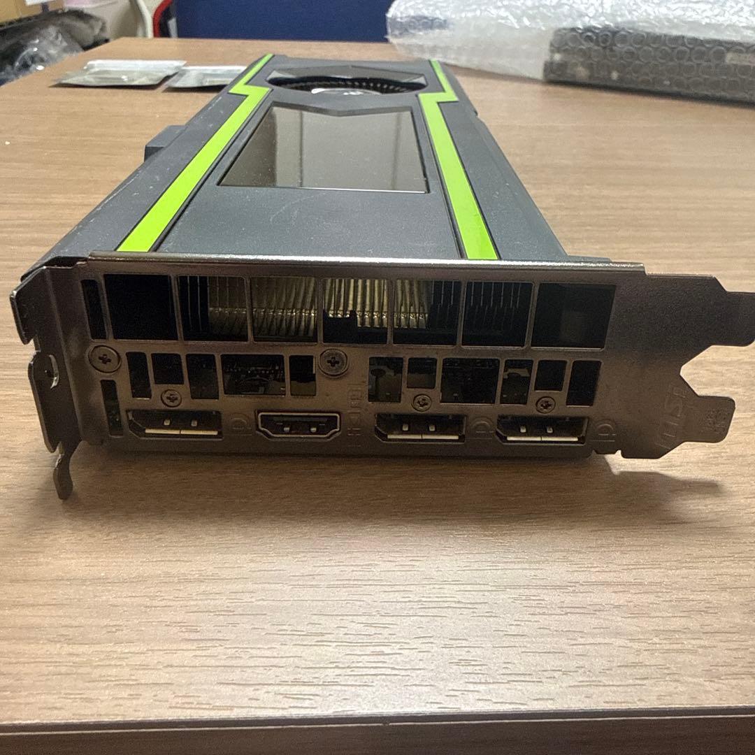 8️⃣MSI GeForce GTX 1080 Ti AERO 11G OC