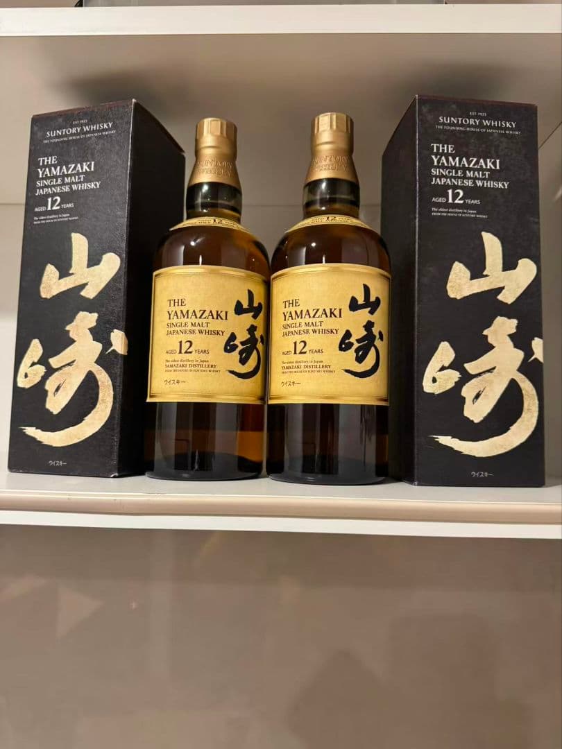 山崎 12年 日本のウイスキー 700ml 箱入り