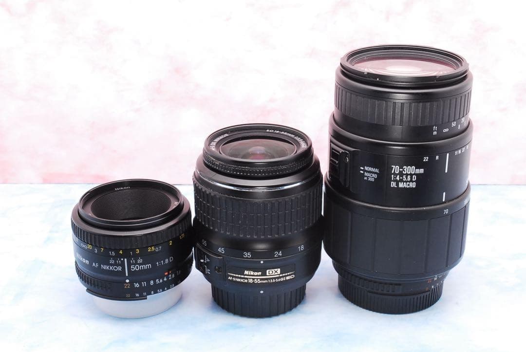Nikon D7500★一眼レフカメラ★レンズ3本★高性能★スマホ転送OK