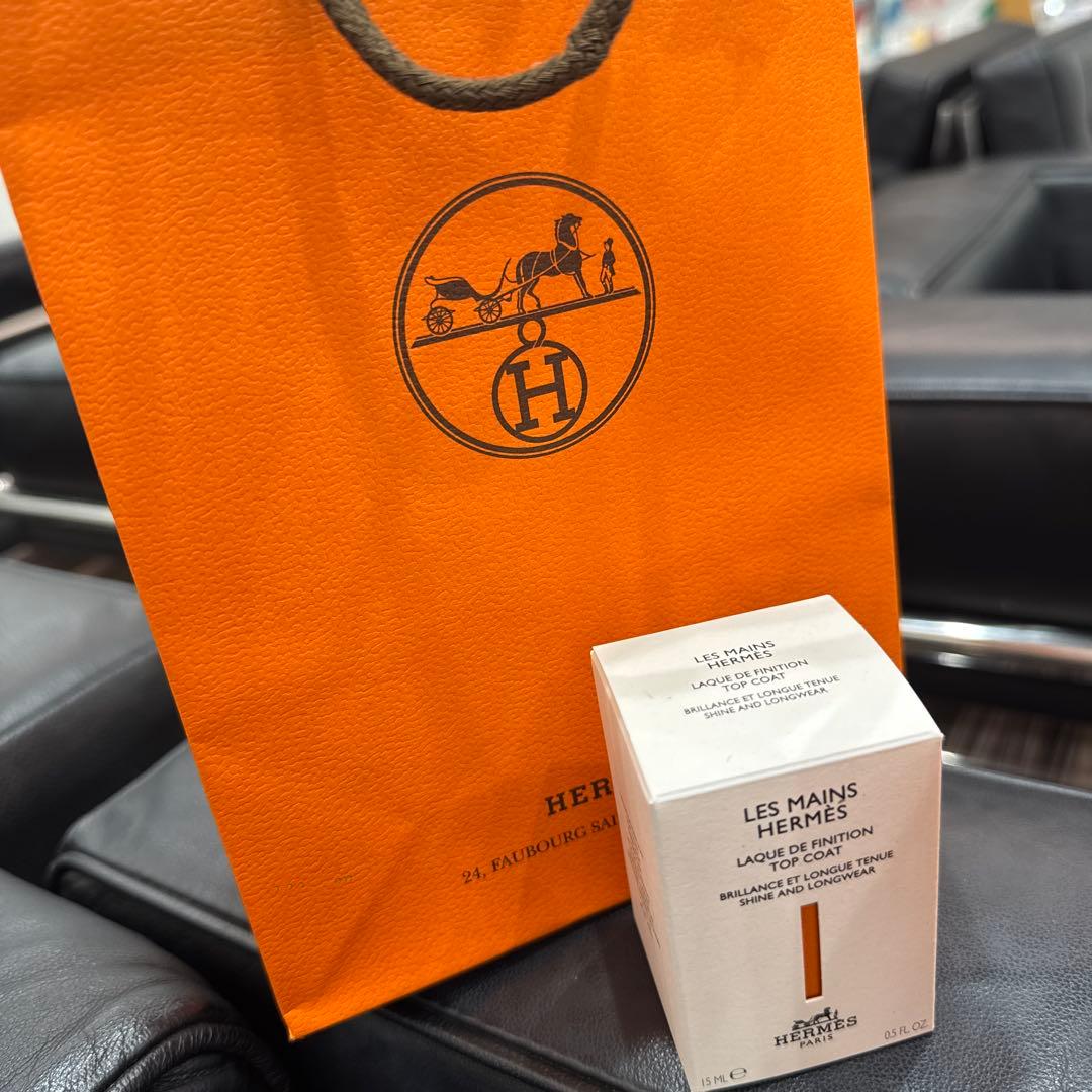 HERMES トップコート　新品未使用　袋つき　入手困難
