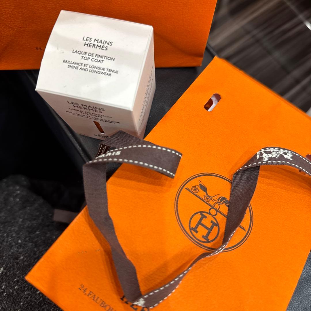 HERMES トップコート　新品未使用　袋つき　入手困難