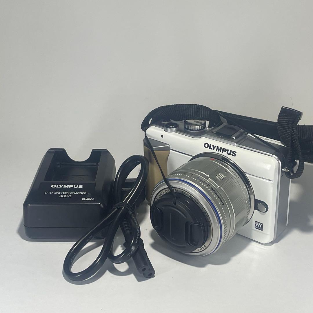 OLYMPUS ミラーレス一眼 初心者OK レンズキット 手ぶれ補正エラーあり