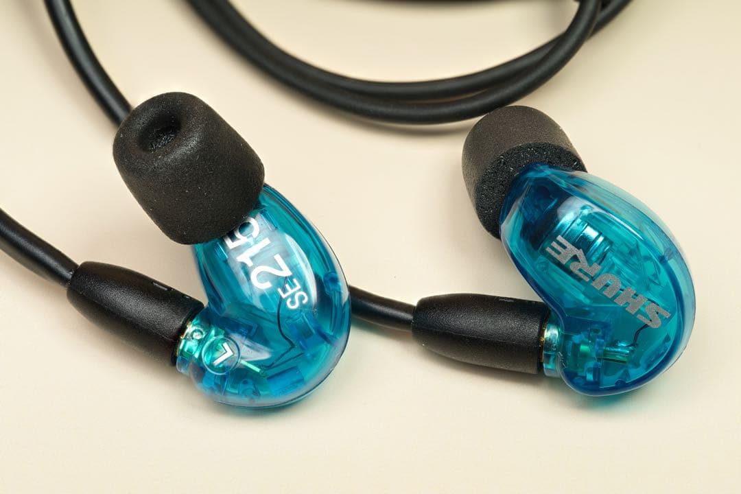 SHURE AONIC 215 有線 マイク付き SE215DYBL+UNI-A