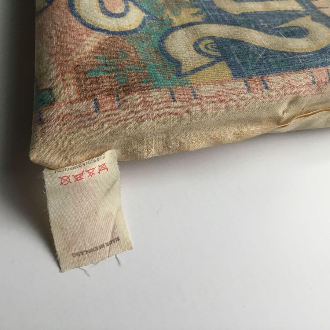 英国製　エコバッグ BY SARI FABRICS ヴィンテージ