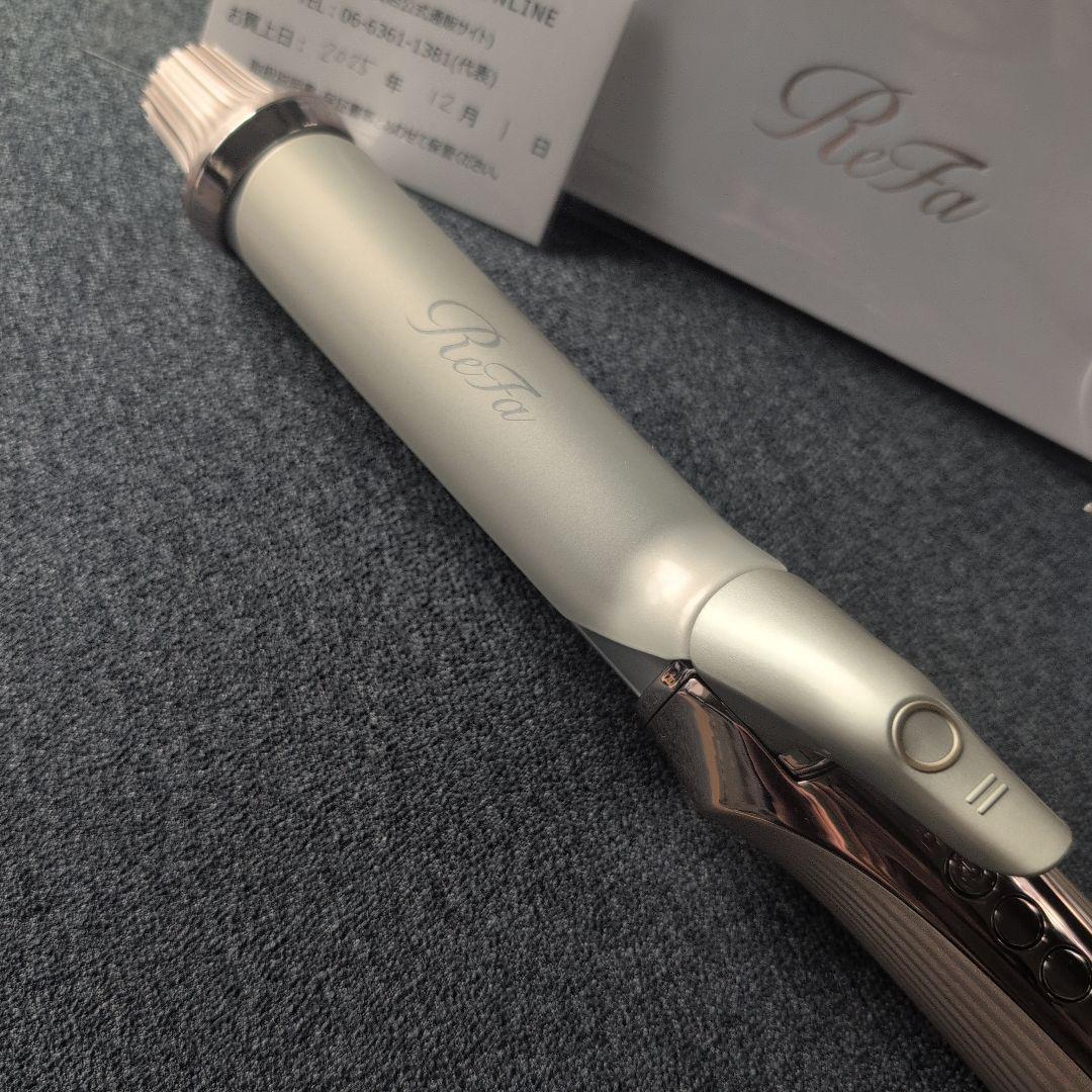 【メーカー保証有】ReFa カールアイロンプロ＋ 32mm シャンパングレージュ