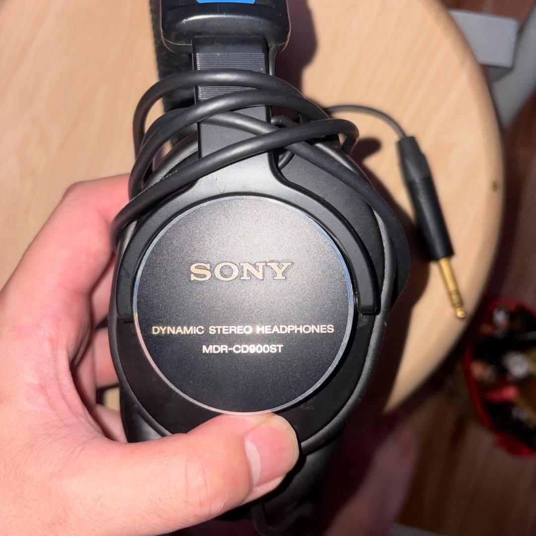 SONY MDR-CD900ST ダイナミックステレオヘッドフォン　(改造品)
