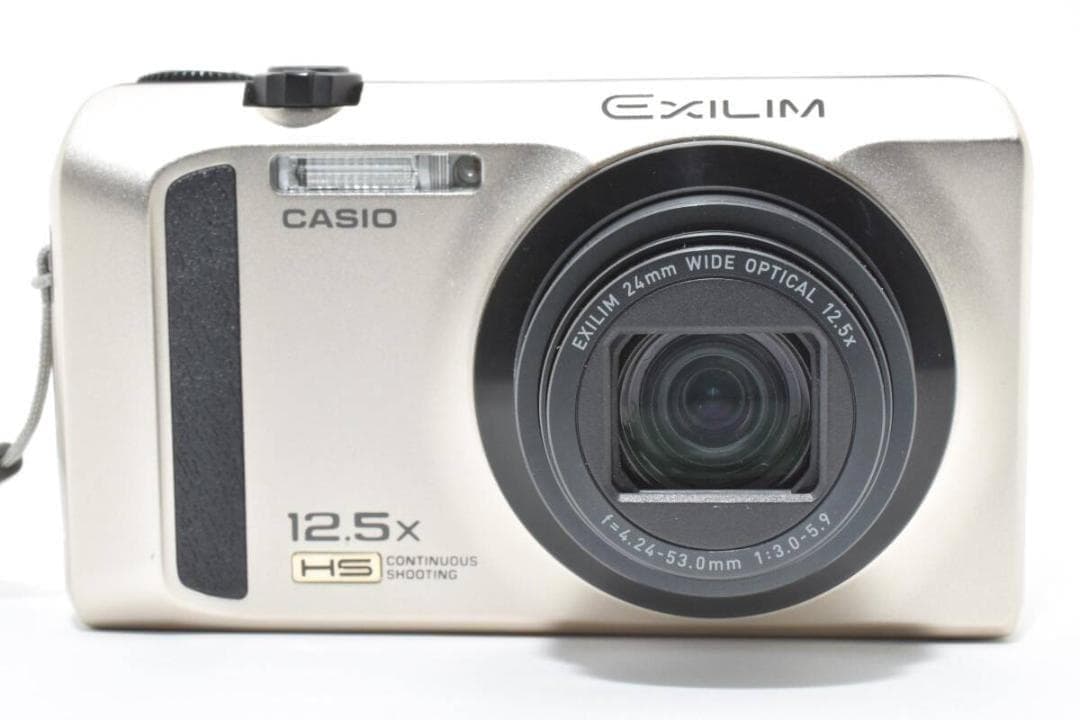 美品 カシオ　CASIO EXILIM EX-ZR300 ゴールド ＃A376