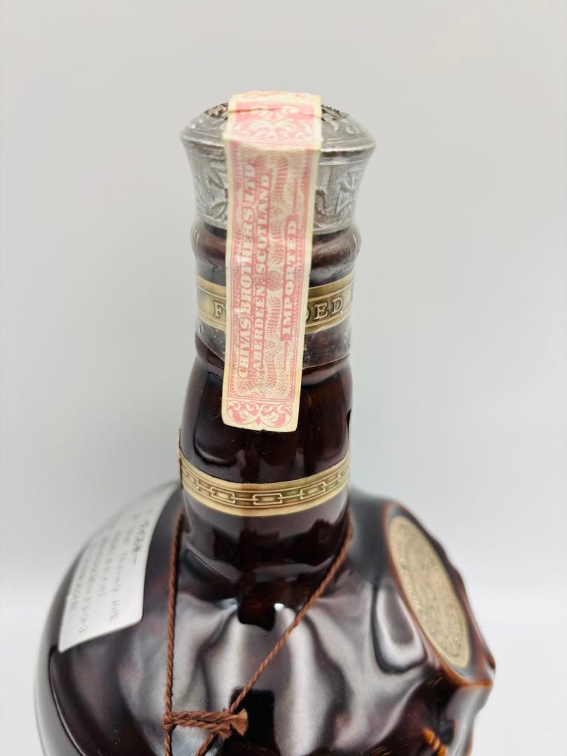 ロイヤルサルート 21年 赤 陶器ボトル スコッチウイスキー 700ml 40%