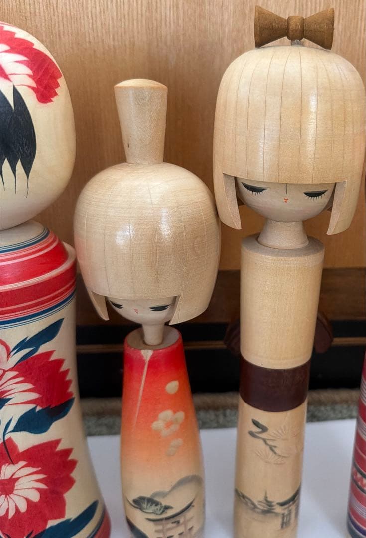 こけし５体　まとめ売り
