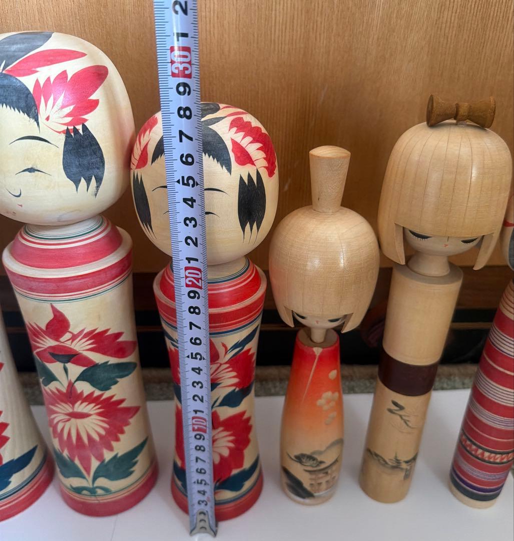 こけし５体　まとめ売り