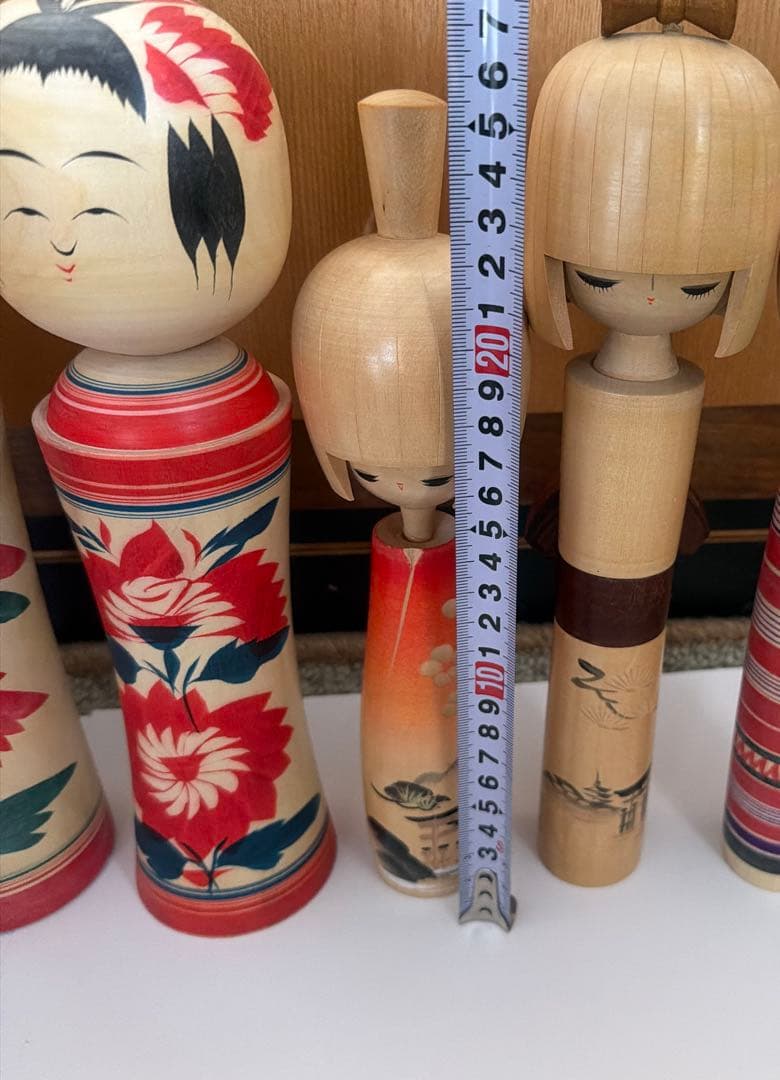 こけし５体　まとめ売り
