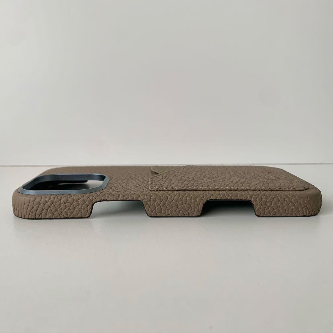 【BONAVENTURA】iPhoneケース 16 ProMAX エトープ　新品