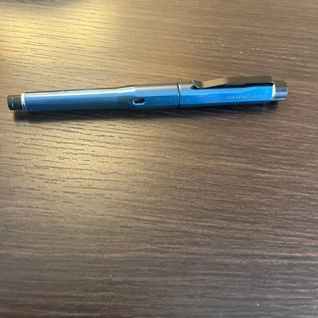 クルトガダイブ　青　美品