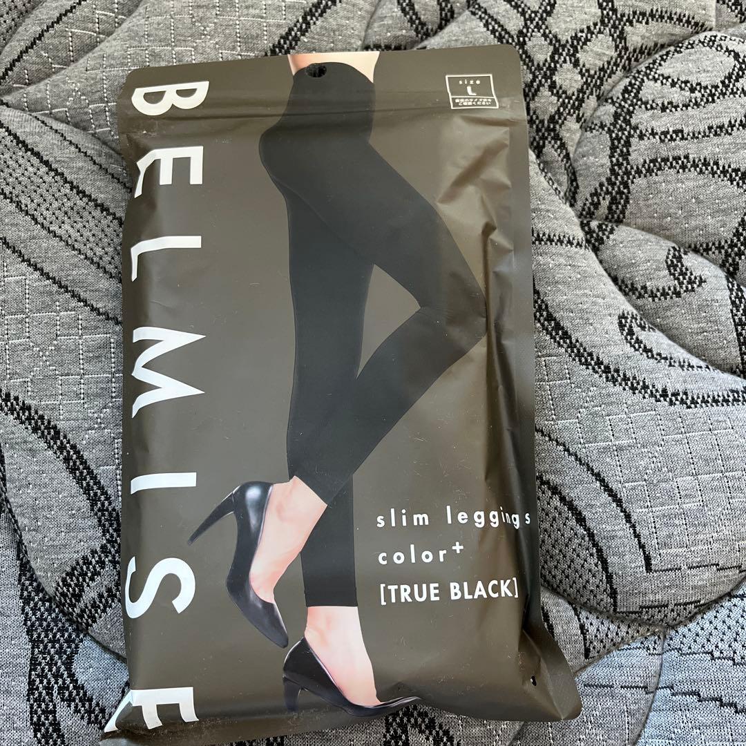 BELMISE スリムレギンス ブラック、ネイビー、グレー