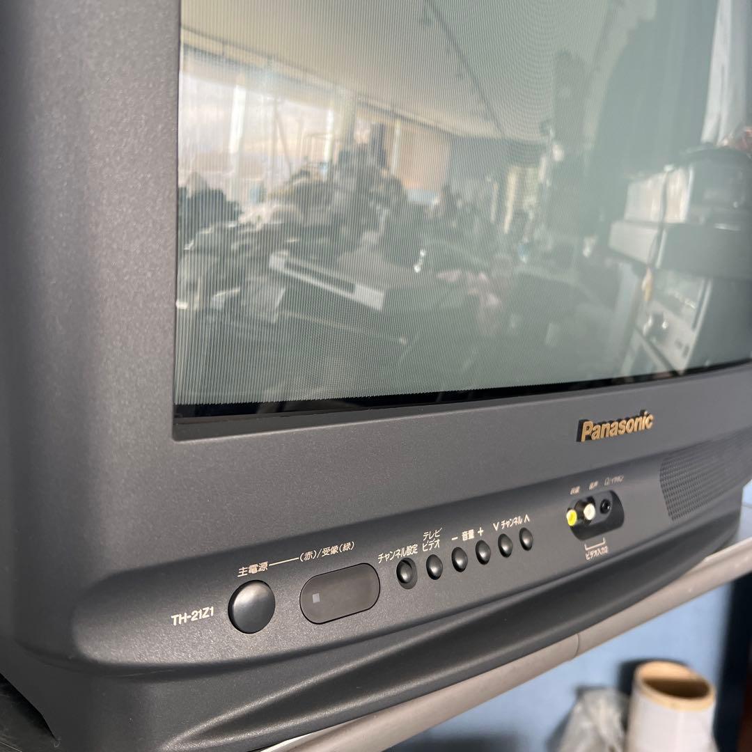 美品 パナソニック ブラウン管カラーテレビTH-21Z1 95年製 リモコン付き