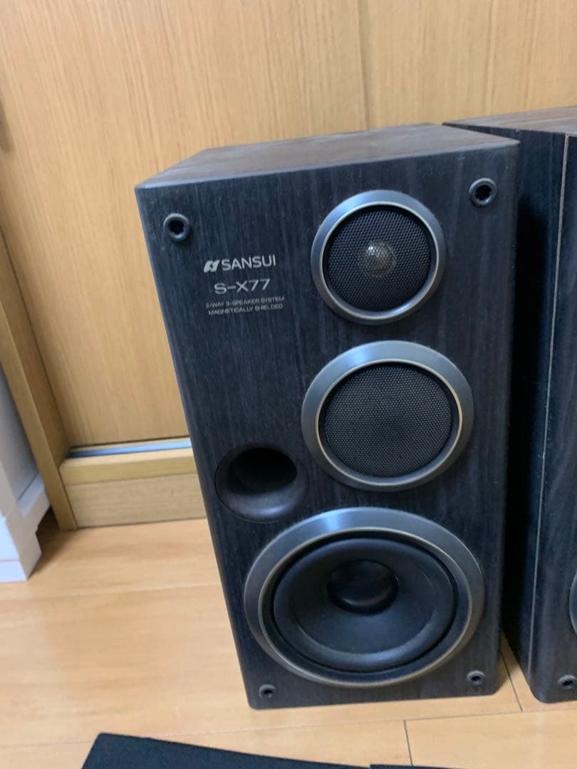 SANSUI S-X77 ペア 3Way スピーカー