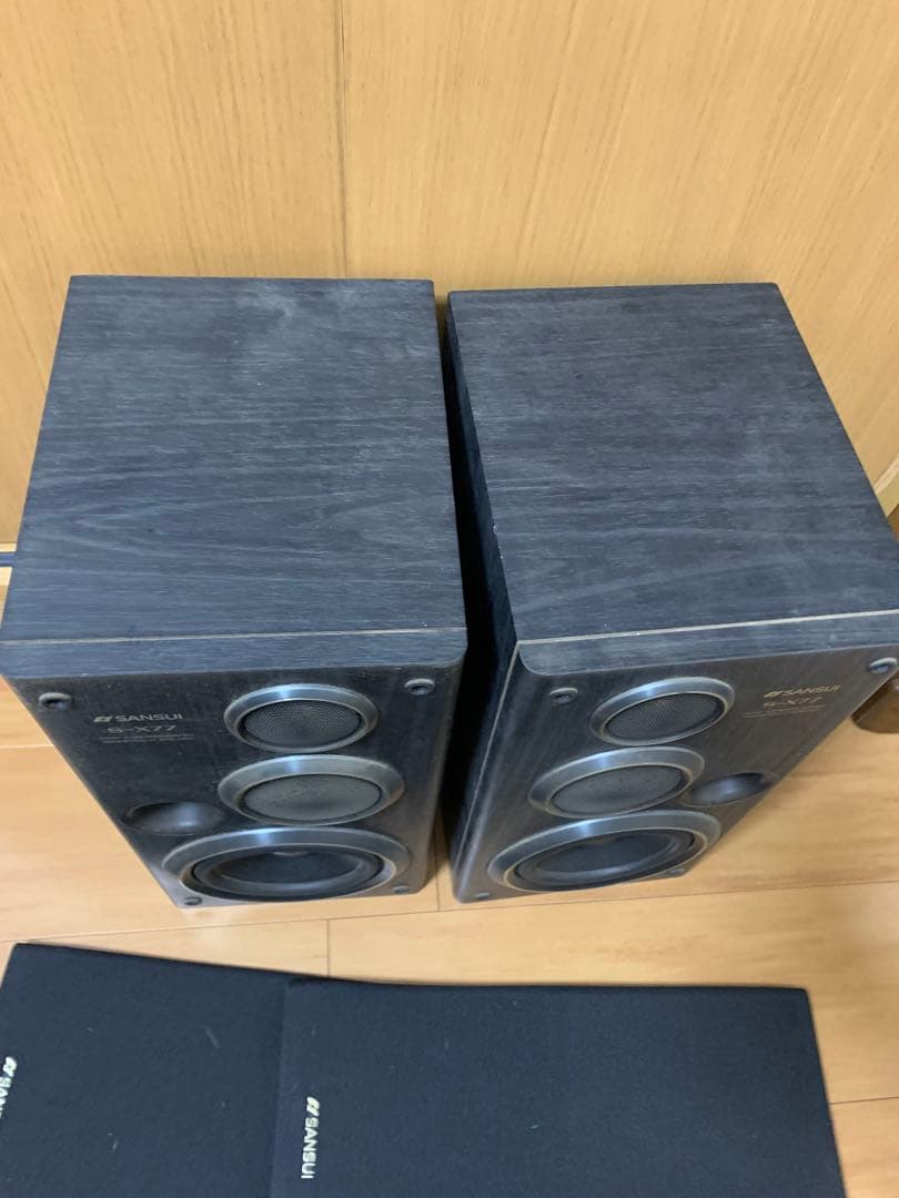 SANSUI S-X77 ペア 3Way スピーカー