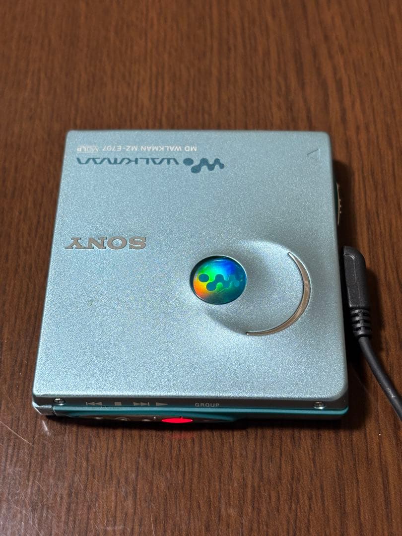 SONY MDウォークマン MZ-E707 動作確認済み 端子やや青錆あり