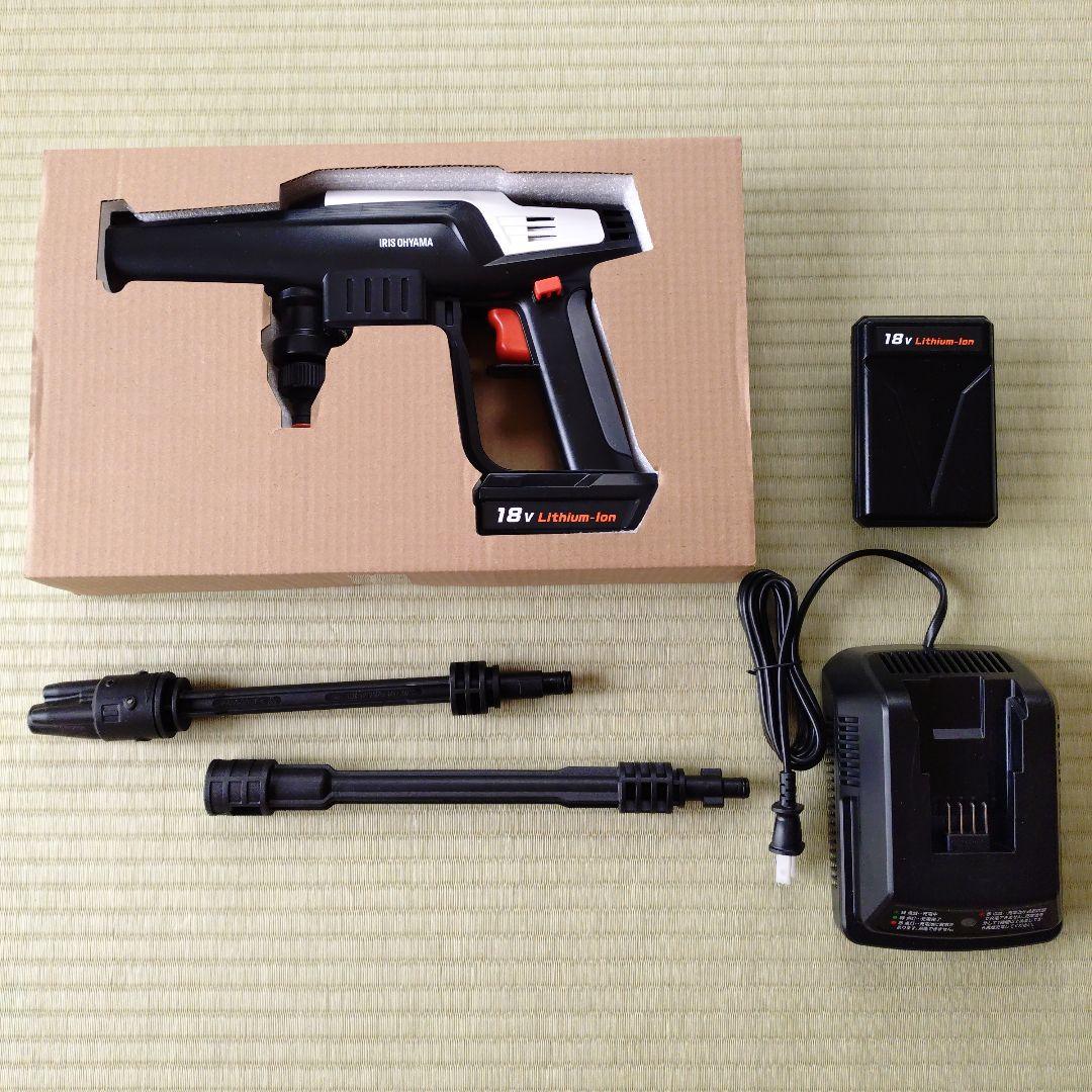 充電式ハンディウォッシャー JHW201 アイリスオーヤマ [ホースなし]